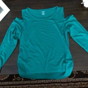 Maternity Cold Shoulder Top